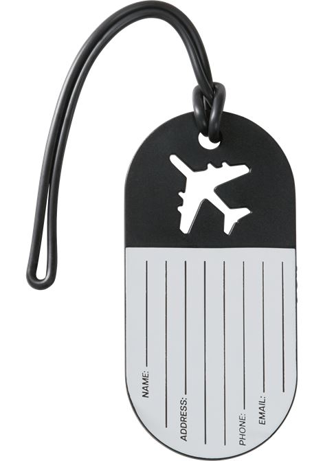 Fun Tags Porta indirizzi - Set di 2 pezzi AMERICAN TOURISTER | LUGGAGE TAG X2 FUNREADY FOR TAKE OFF